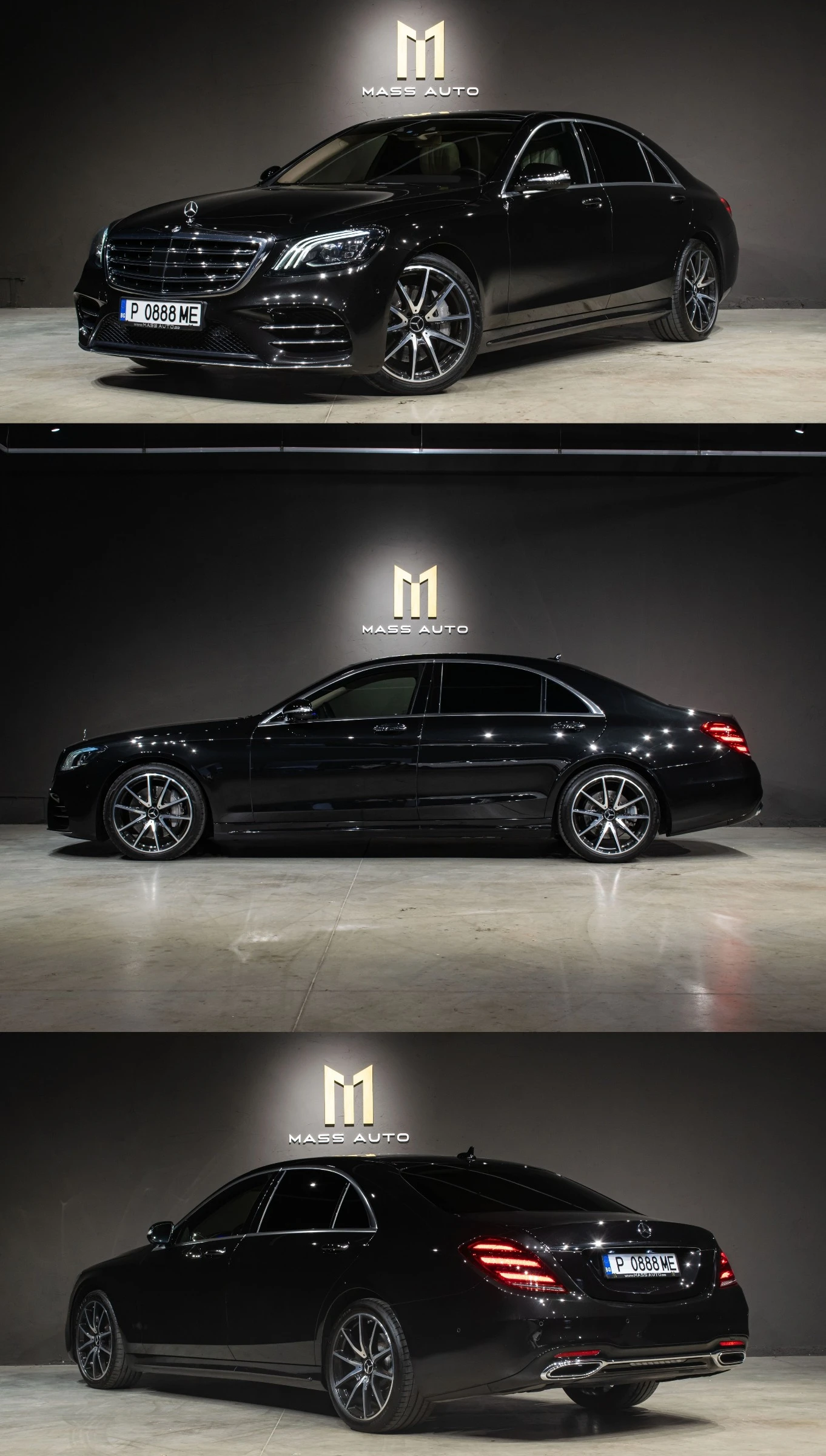 Mercedes-Benz S 400 d/Long/AMG/4Matic/Designo/����� �������� ������� | Mobile.bg � ����������� 3