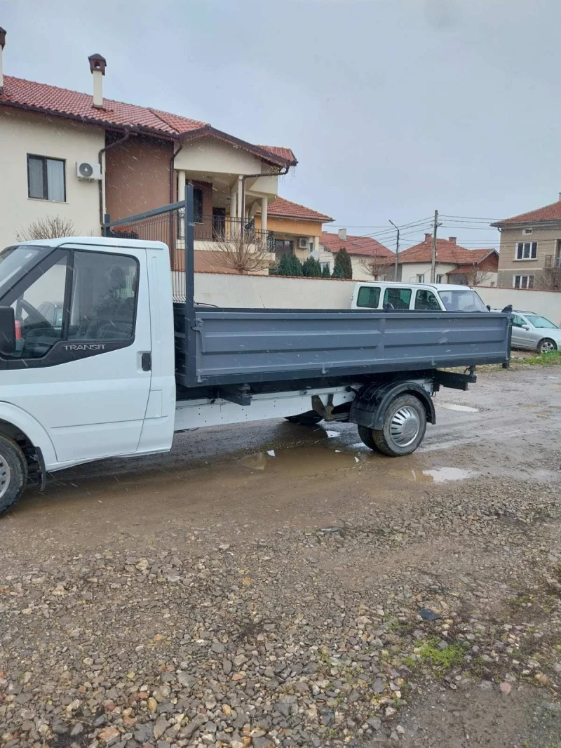 Ford Transit 2.4 специален, тристранен  самосвал, снимка 6 - Бусове и автобуси - 48567791