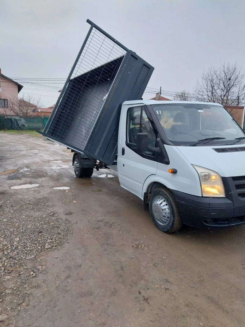 Ford Transit 2.4 специален, тристранен  самосвал, снимка 5 - Бусове и автобуси - 48567791