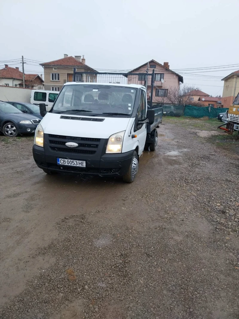 Ford Transit 2.4 специален, тристранен  самосвал, снимка 4 - Бусове и автобуси - 48567791