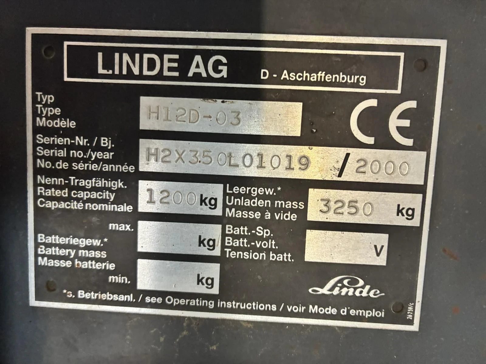 Мотокар Linde, снимка 5 - Индустриална техника - 55002190