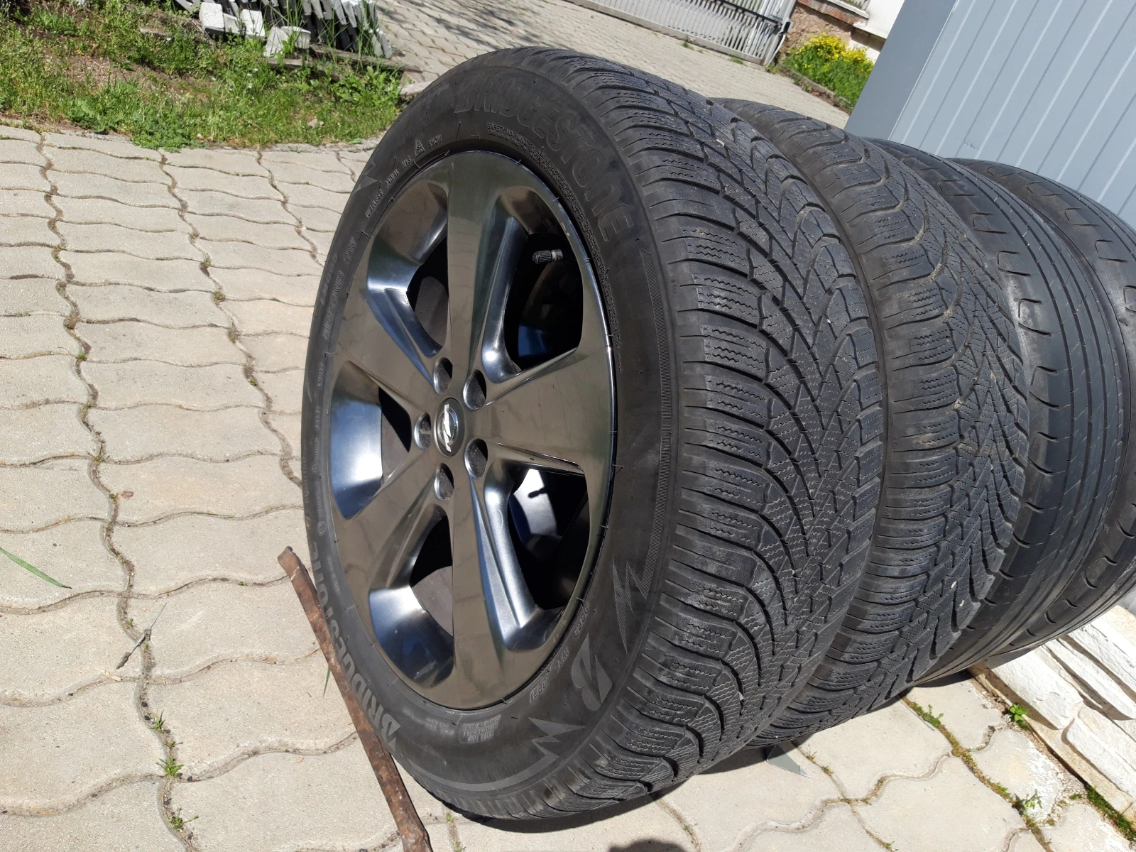 Гуми с джанти Bridgestone 215/55R18, снимка 12 - Гуми и джанти - 54173415