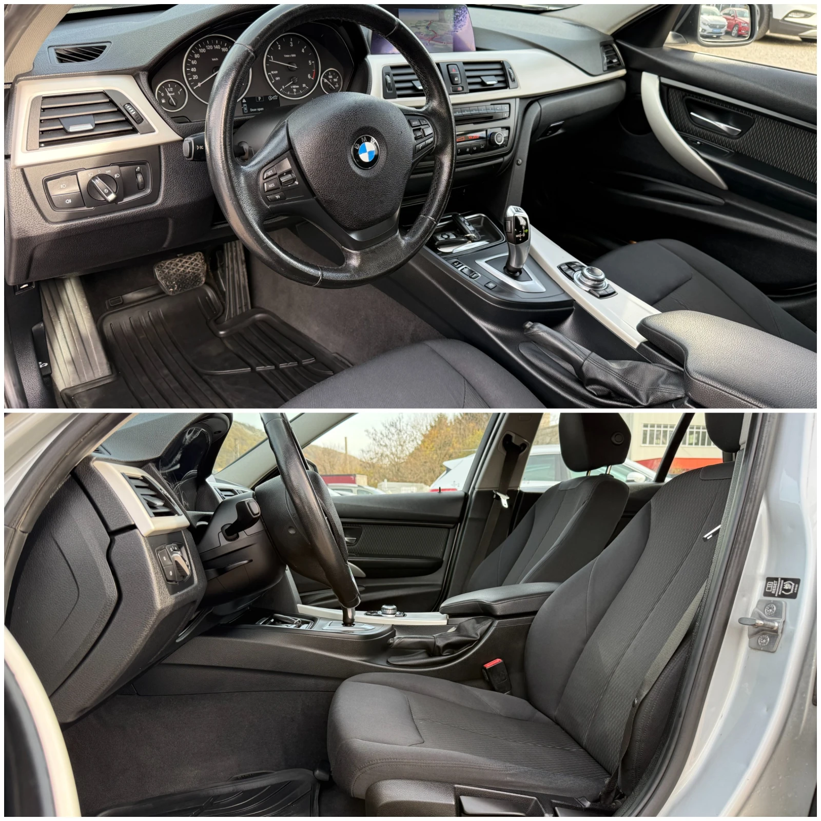 BMW 320 2.0D-Touring-парктроници-ел багажник-навигация - изображение 9
