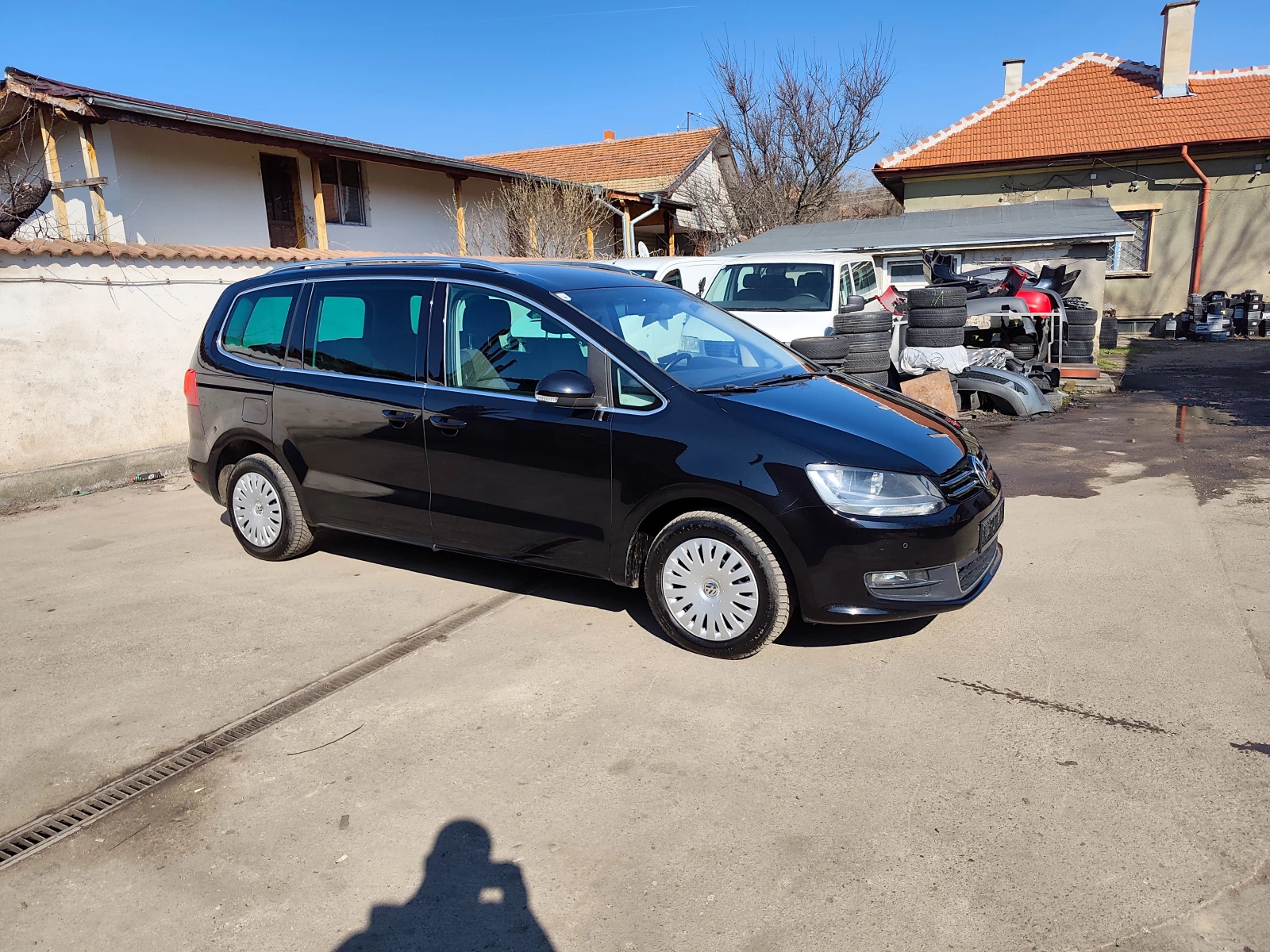 VW Sharan 4Motion 7местен, снимка 8 - Автомобили и джипове - 53735847
