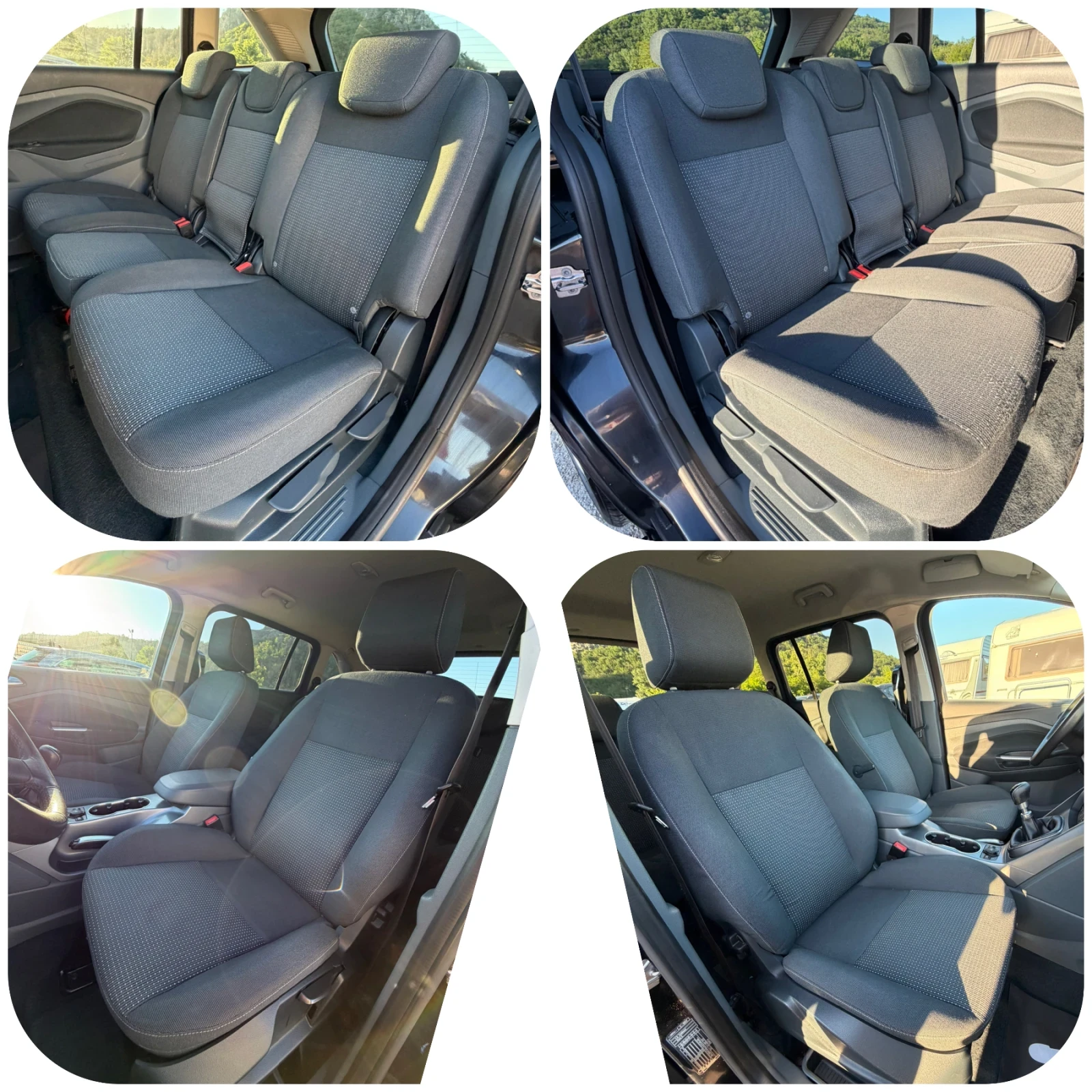 Ford C-max 1.6SCTi 7МЕСТА/152 450КМ/ЛЕТИ.ДЖ/ПОДГРЕВ, снимка 12 - Автомобили и джипове - 54715230