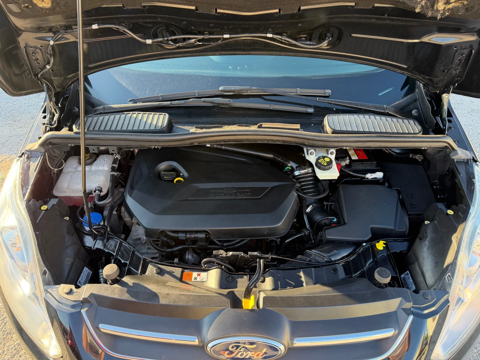 Ford C-max 1.6SCTi 7МЕСТА/152 450КМ/ЛЕТИ.ДЖ/ПОДГРЕВ, снимка 9 - Автомобили и джипове - 54715230