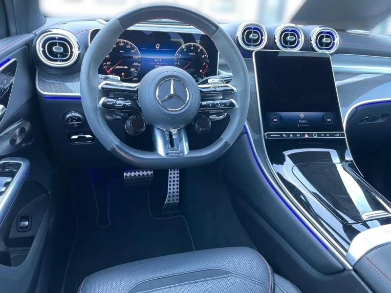 Mercedes-Benz GLC 43 AMG 4-MATIC/COUPE/PANO/BURM/HEAD UP/360/, снимка 9 - Автомобили и джипове - 52367754