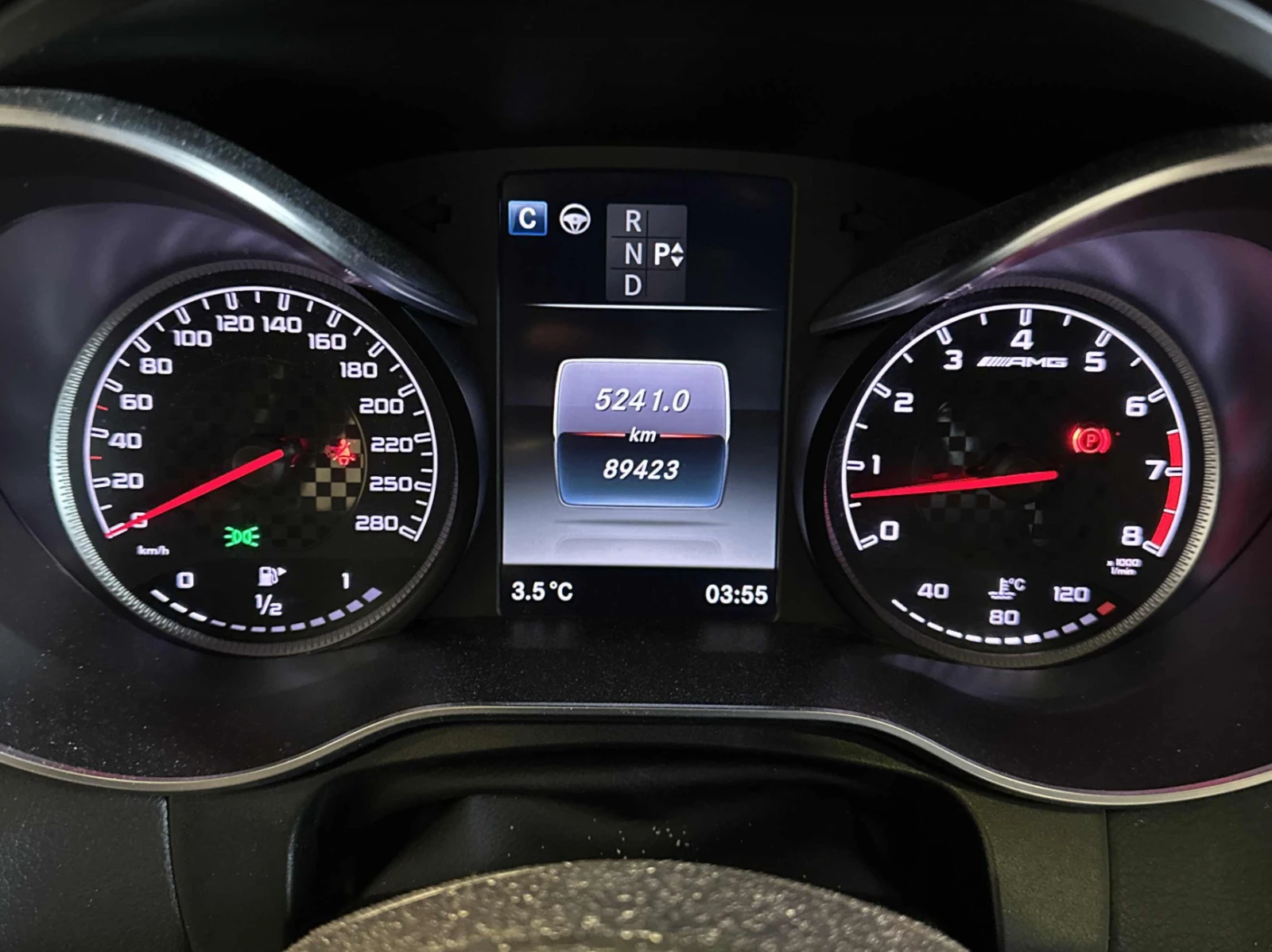 Mercedes-Benz GLC 43 AMG 4MATIC/BURM./NAVI/LEATHER/PANO/ВИДЕО, снимка 8 - Автомобили и джипове - 53932884