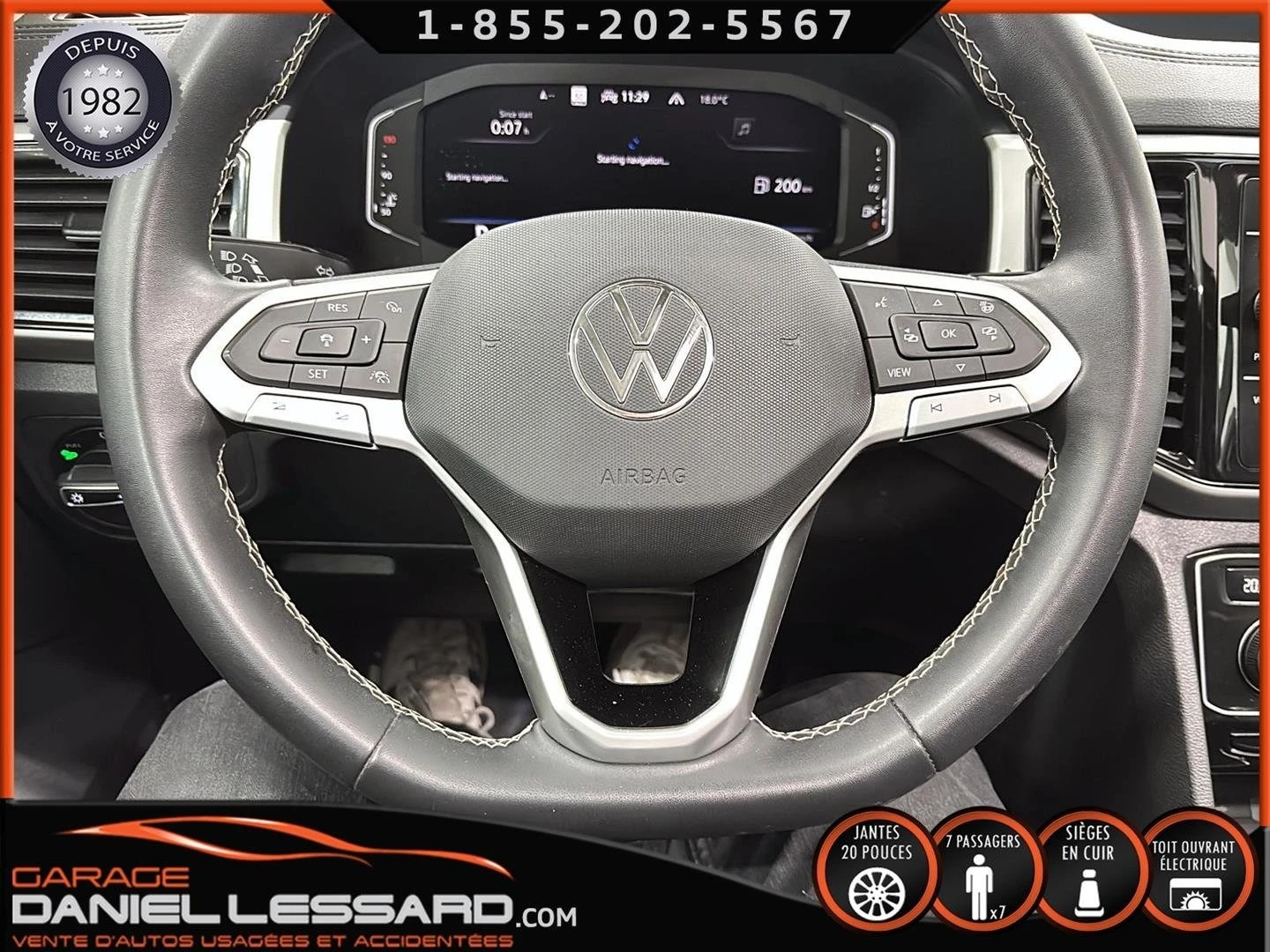 VW Atlas V6/4MOTION/7МЕСТА/SEL/ДИСТРОНИК/ПАНОРАМА, снимка 14 - Автомобили и джипове - 56294715