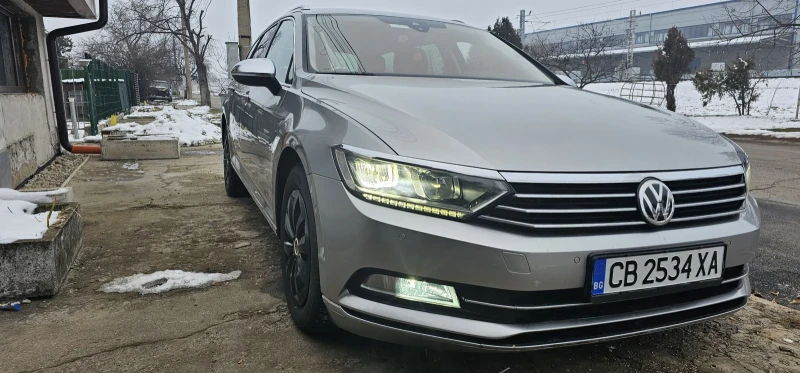 VW Passat 2.0TDI BM AID, all assist, chip 188hp, alcantara, снимка 2 - Автомобили и джипове - 48745424