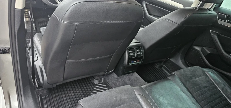 VW Passat 2.0TDI BM AID, all assist, chip 188hp, alcantara, снимка 7 - Автомобили и джипове - 48745424