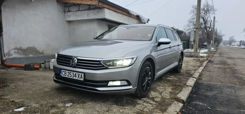 VW Passat 2.0TDI BM AID, all assist, chip 188hp, alcantara, снимка 15 - Автомобили и джипове - 48745424