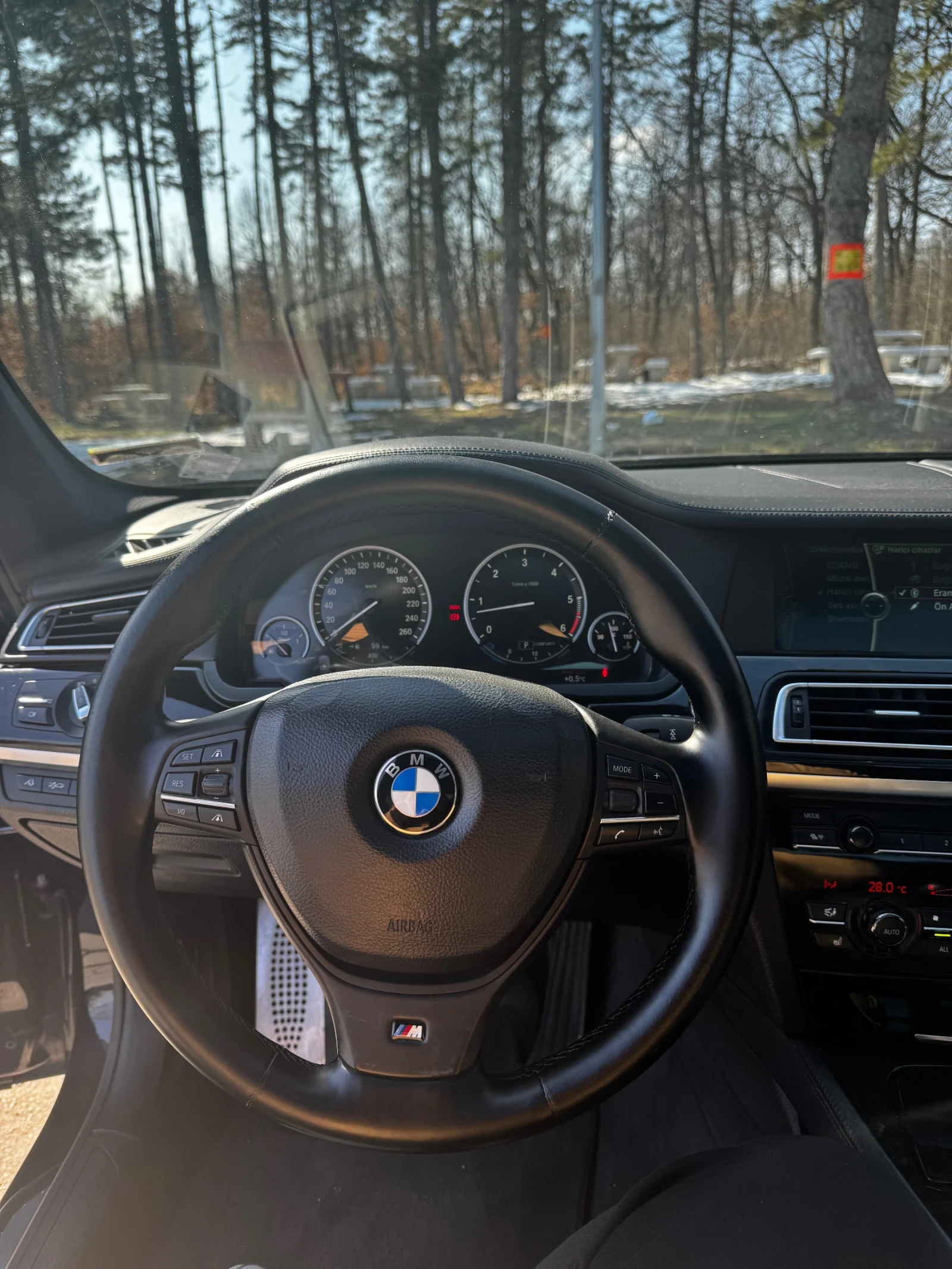 BMW 750 750D X-drive M-pack Vakum Head-Up - изображение 8