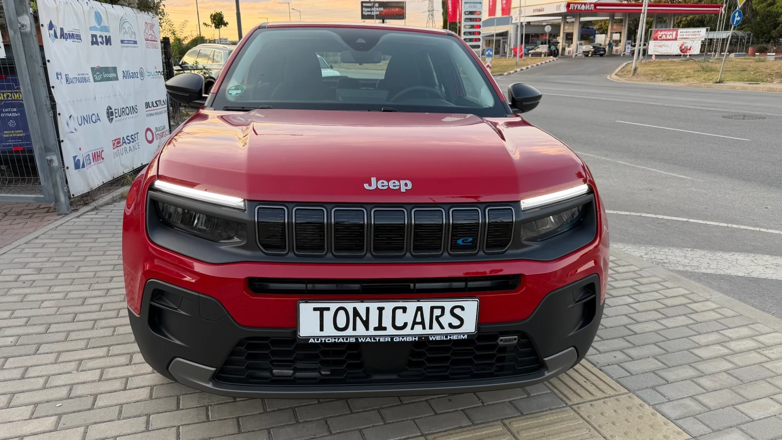 Jeep Avenger 18500km.  Rubi Red, снимка 7 - Автомобили и джипове - 56129235