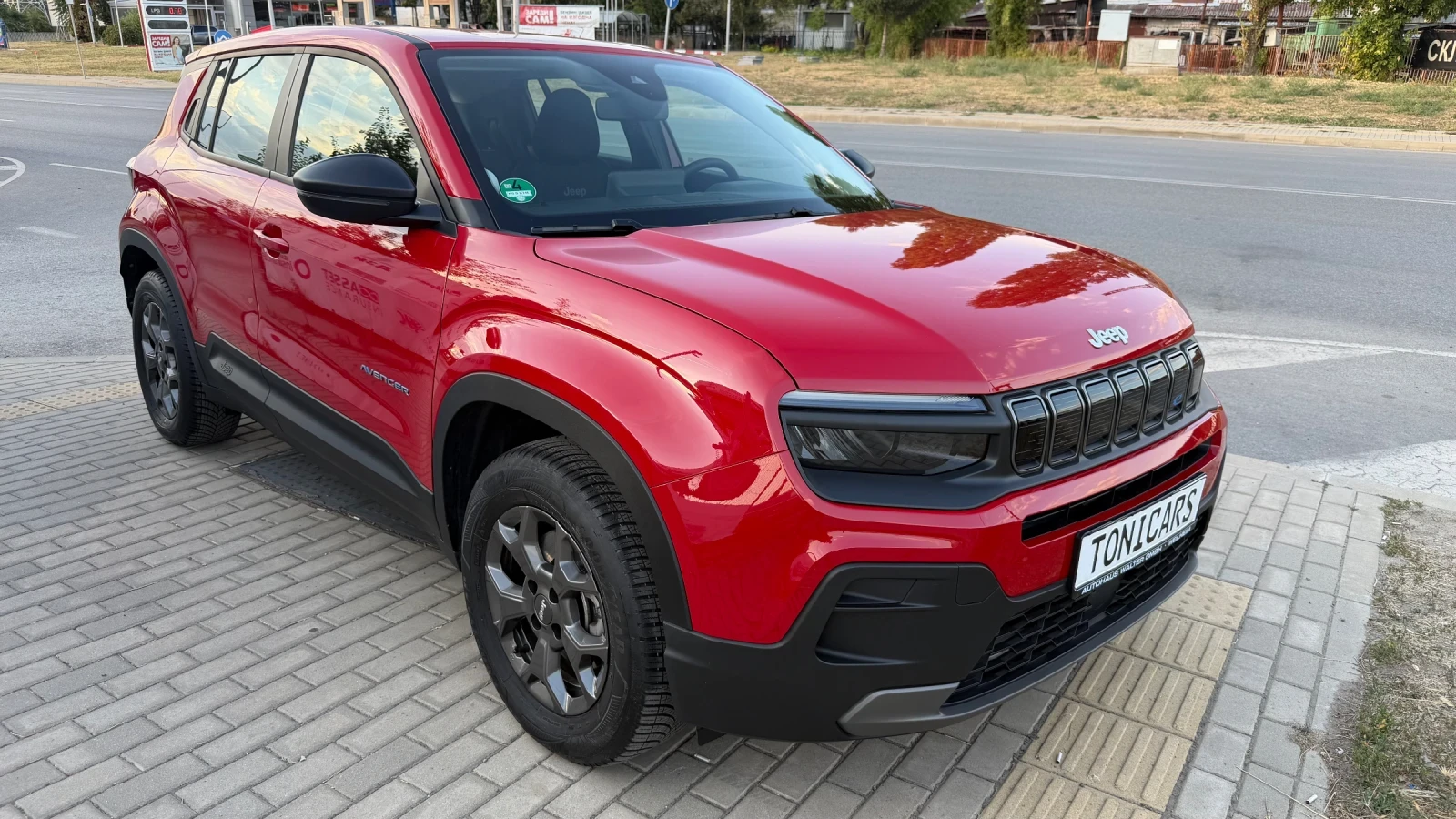 Jeep Avenger 18500km.  Rubi Red, снимка 6 - Автомобили и джипове - 56129235