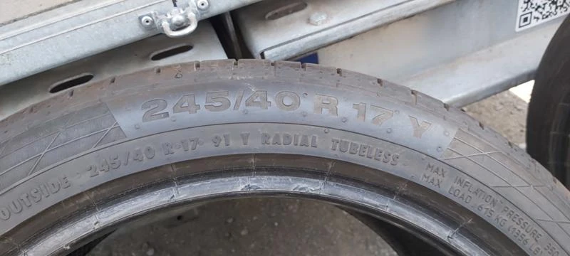 Гуми Летни 245/40R17, снимка 7 - Гуми и джанти - 33068909