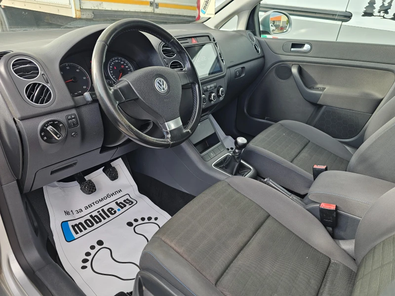 VW Golf Plus 1.9TDI/105K.C./KATO HOB/HABИ-ANDROID/ИТАЛИЯ/ЛИЗИНГ, снимка 9 - Автомобили и джипове - 52191580