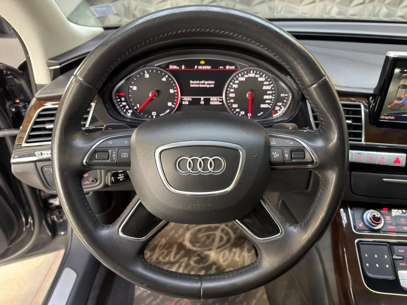 Audi A8 3.0 TDI LONG QUATTRO* S LINE * ДИСТРОНИК * ШИБЕДАХ, снимка 11 - Автомобили и джипове - 53785002