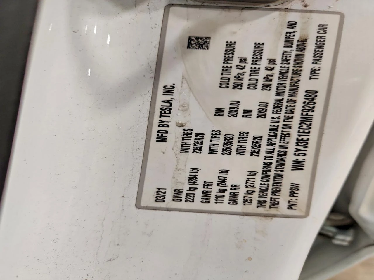 Tesla Model 3, снимка 12 - Автомобили и джипове - 54333754