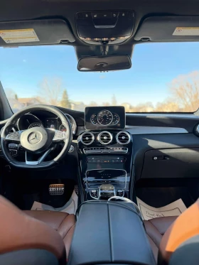 Mercedes-Benz GLC 43 AMG COUPE * ПОДГРЕВИ * BURMESTER * PANO * ДИСТРОНИК, снимка 9