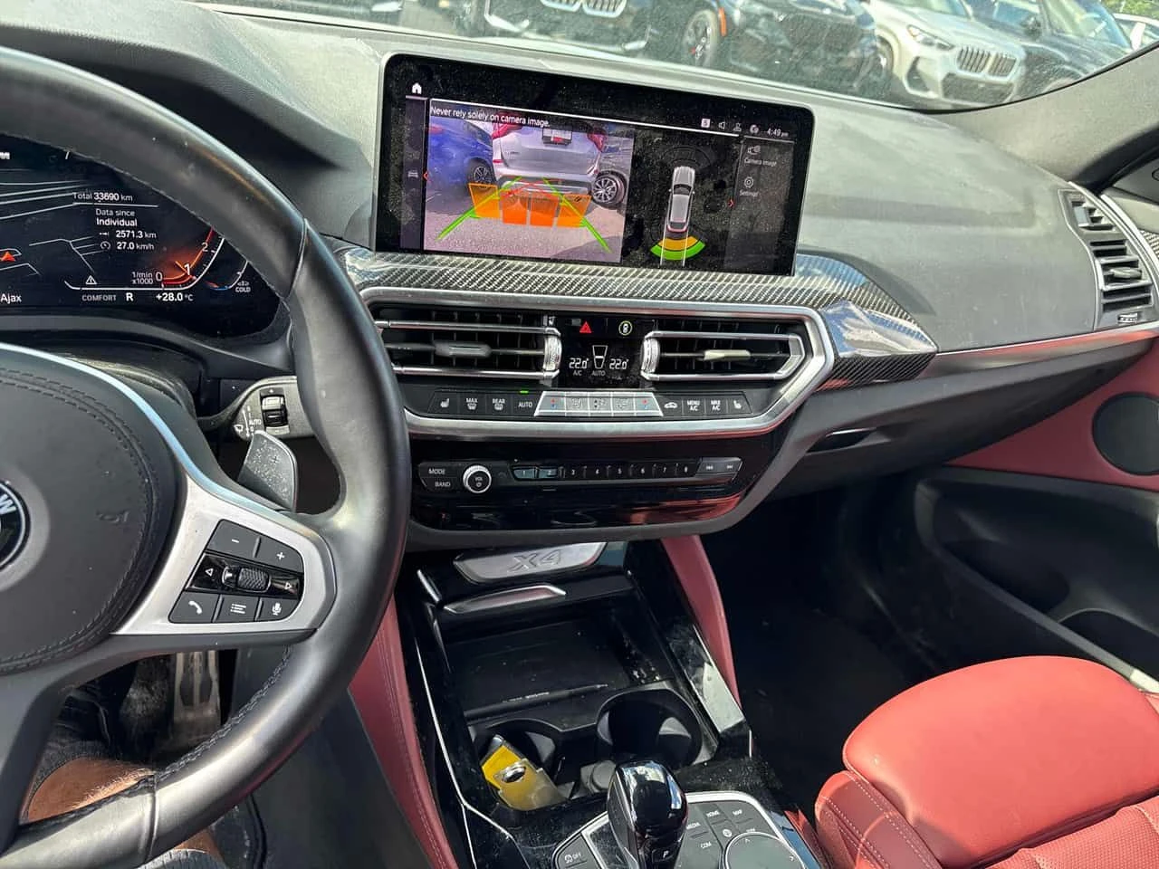 BMW X4 М ПАКЕТ/xDrive30i/ОТ ГЛАВНО ПРЕДСТАВИТЕЛСТВО/КЛИП, снимка 8 - Автомобили и джипове - 55040860
