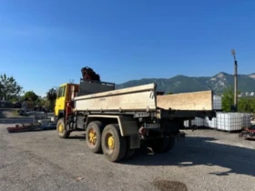 Steyr 1491 Самосвал с кран , снимка 3