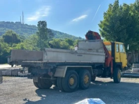 Steyr 1491 Самосвал с кран , снимка 4