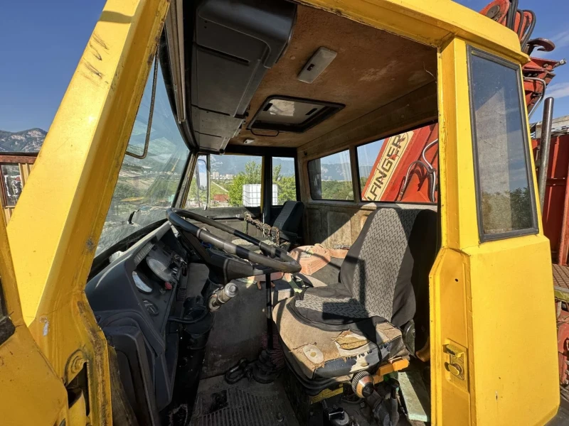 Steyr 1491 Самосвал с кран , снимка 5 - Камиони - 52568376