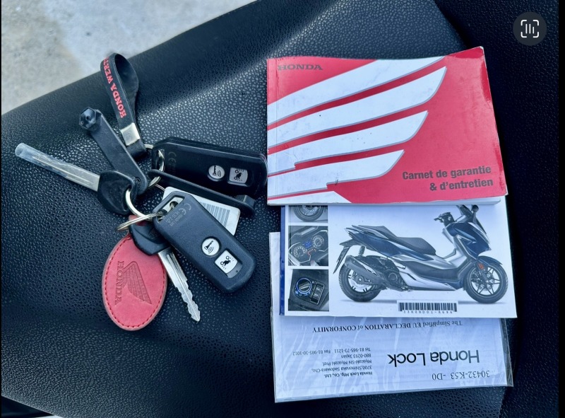 Honda Forza 300i ABS TCS Service Book, снимка 11 - Мотоциклети и мототехника - 46400856