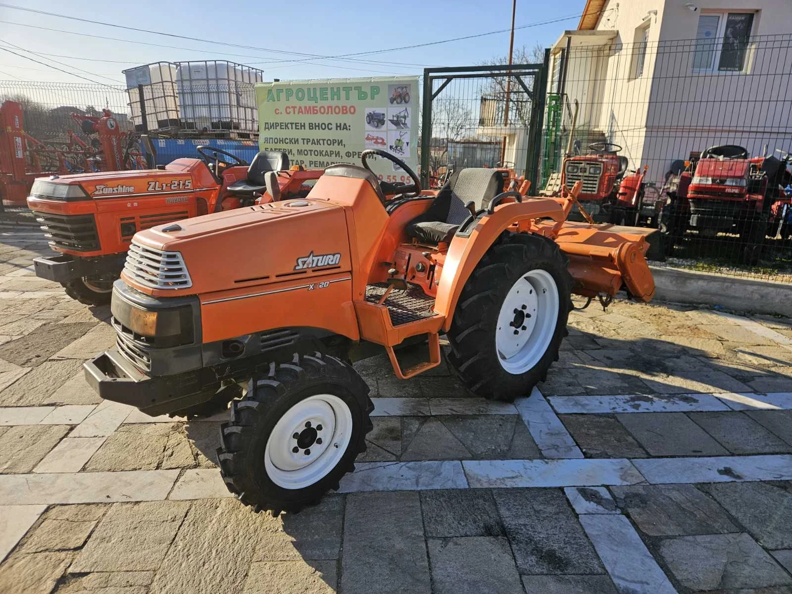Трактор Yanmar KUBOTA - X-20, снимка 3 - Селскостопанска техника - 49688580