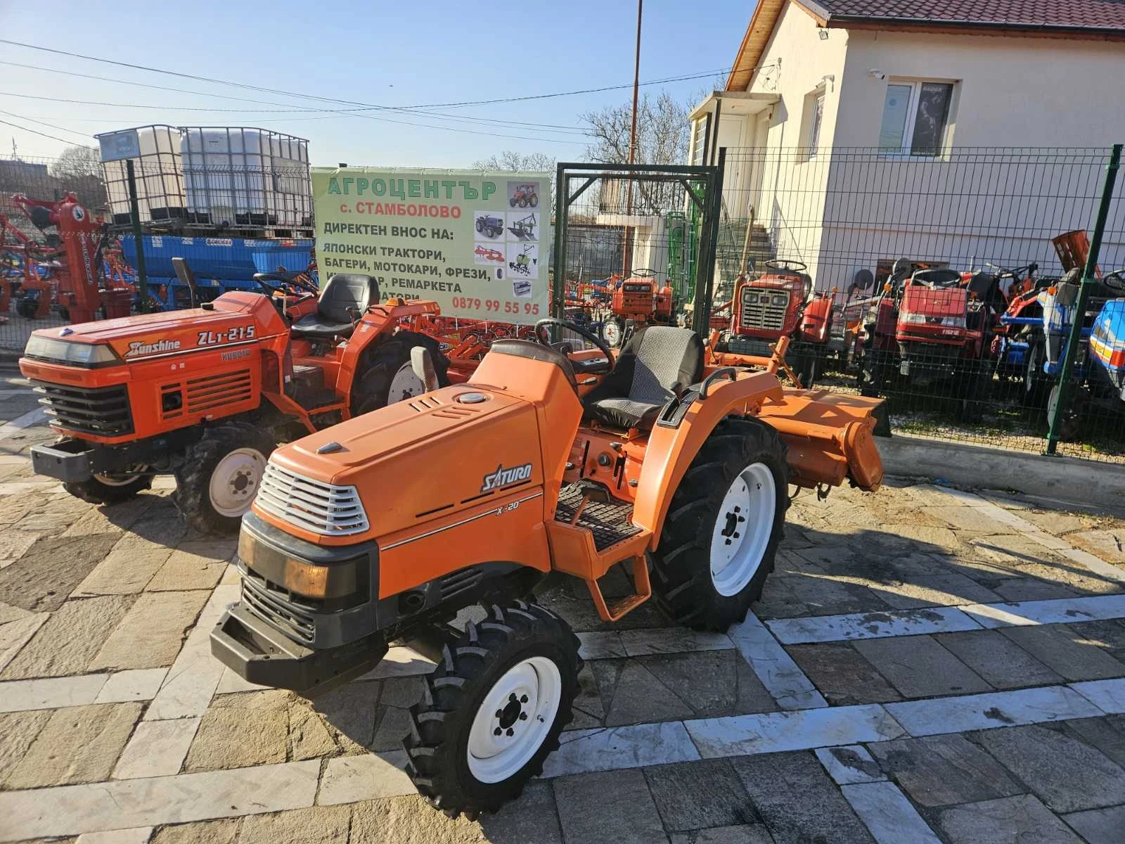 Трактор Yanmar KUBOTA - X-20, снимка 4 - Селскостопанска техника - 49688580