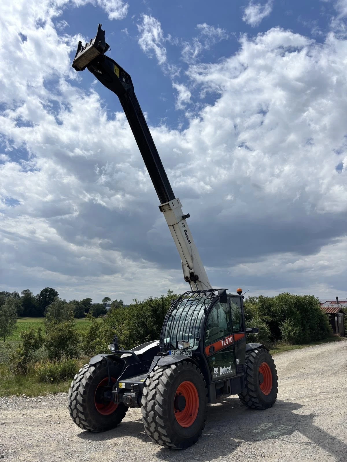 Телескопичен товарач Bobcat TL 470 HIGH FLOW ЛИЗИНГ, снимка 8 - Селскостопанска техника - 55728773