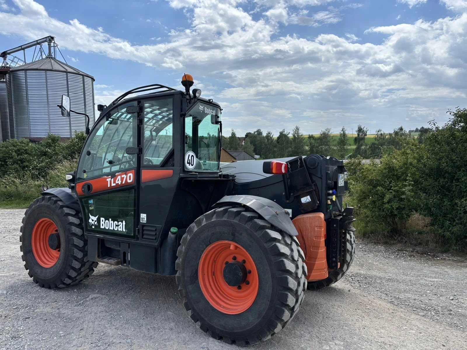 Телескопичен товарач Bobcat TL 470 HIGH FLOW ЛИЗИНГ, снимка 3 - Селскостопанска техника - 55728773