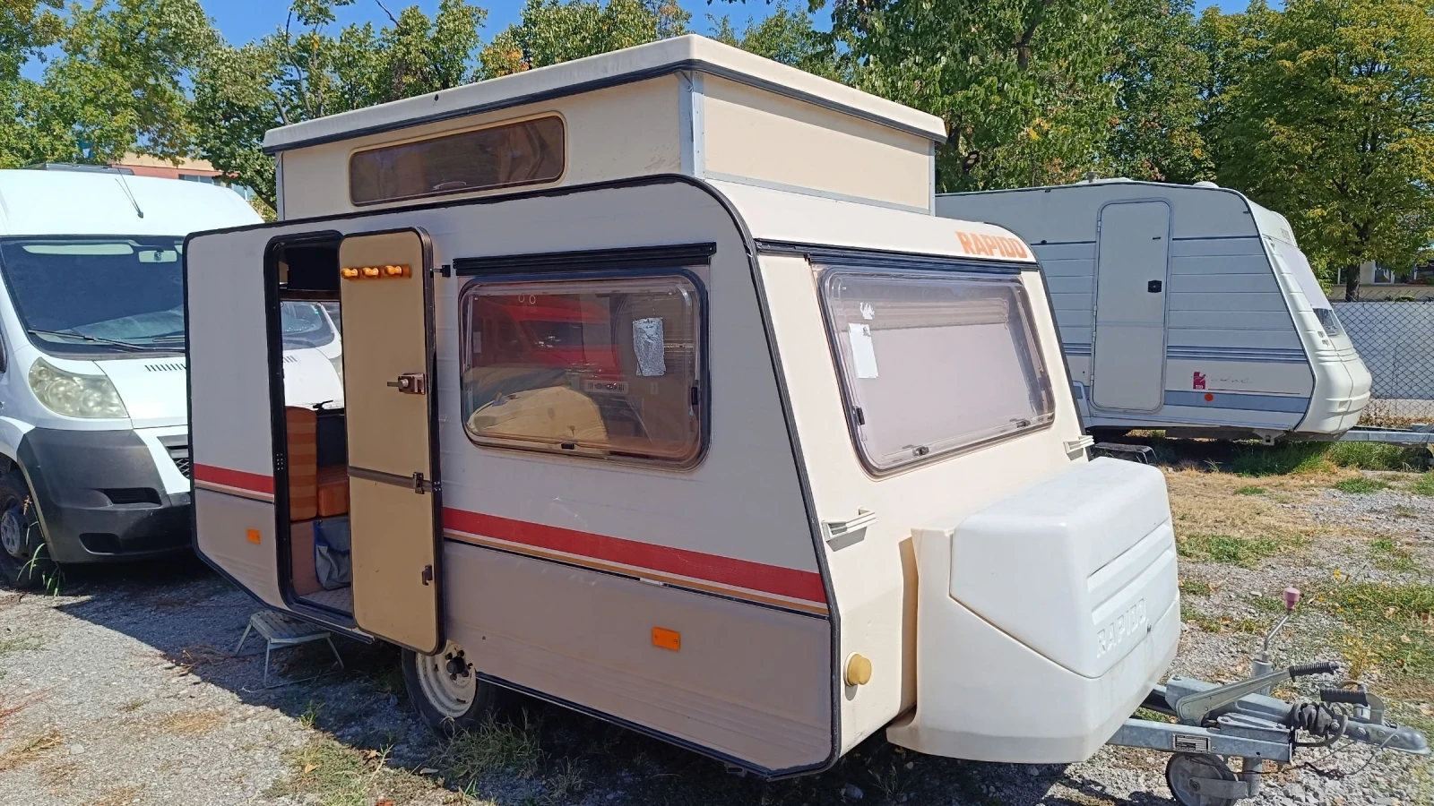 Каравана Rapido 320 с регистрация до 750кг, снимка 1