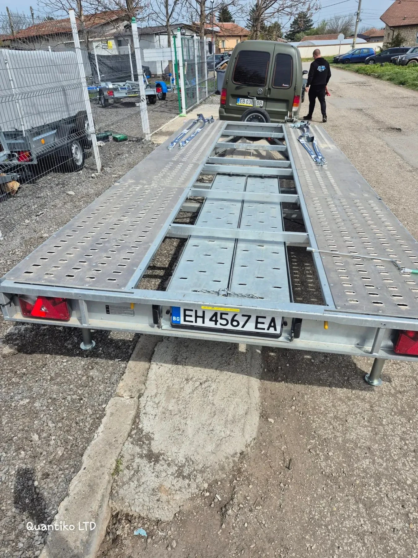 За автомобил Temared 14W L= 5.5m, снимка 4 - Ремаркета - 56633291