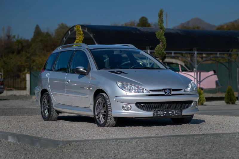 Peugeot 206 SW 1.6-16v Quicksilver, снимка 7 - Автомобили и джипове - 47782793