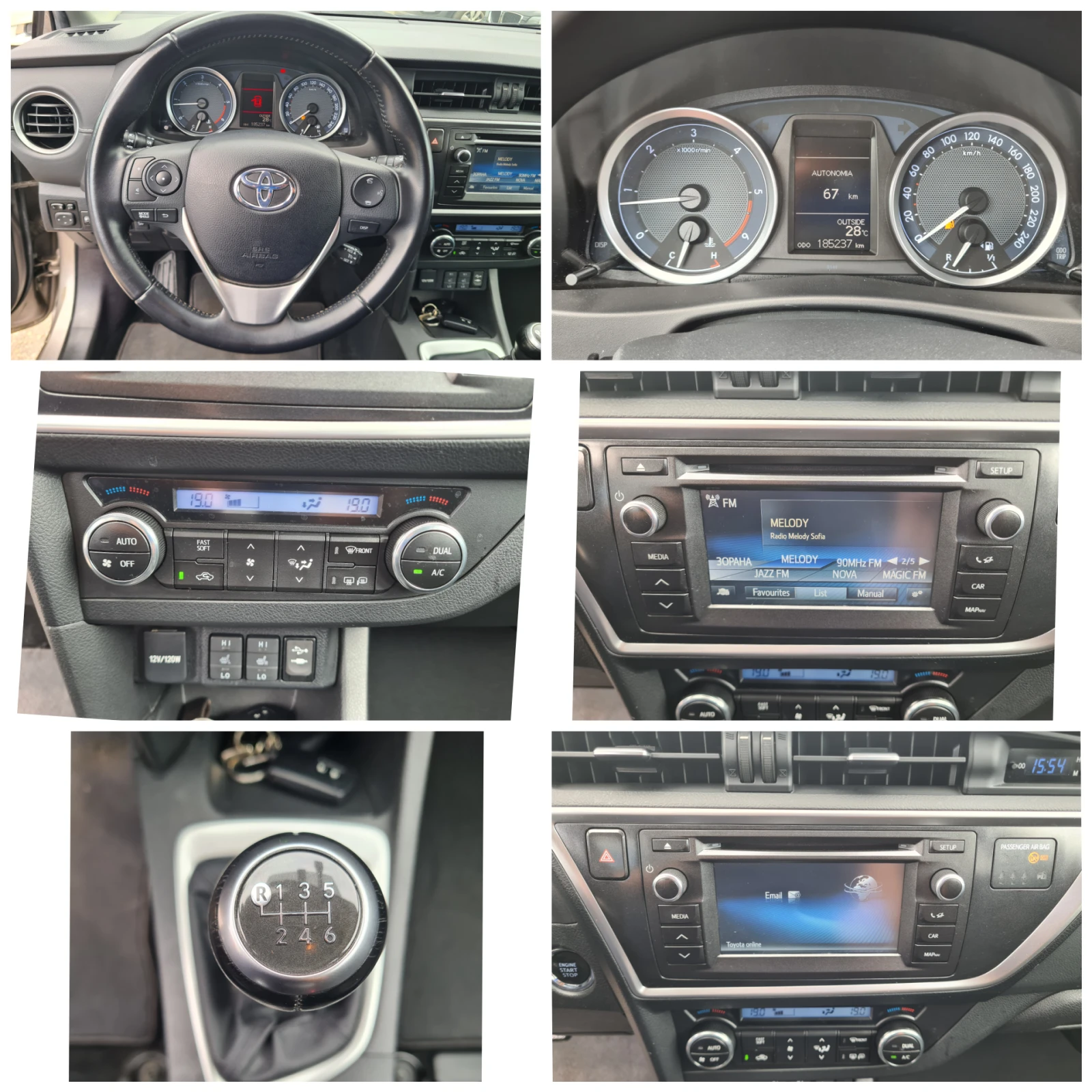 Toyota Auris 1.4 D4D-FULL-������ | Mobile.bg � ����������� 14