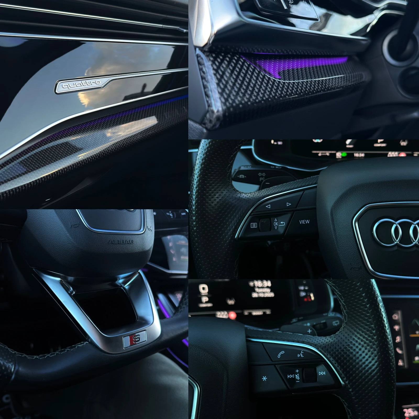 Audi SQ7 * 4.0TDI* Laser* * Distrinic* ActiveSound* FU | Mobile.bg   14