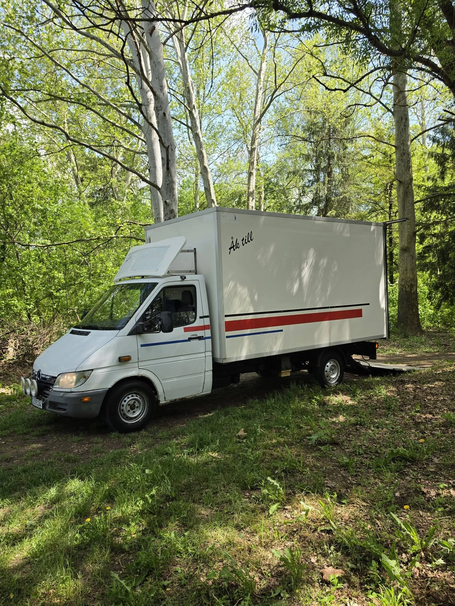Mercedes-Benz Sprinter 313 падашт борд
