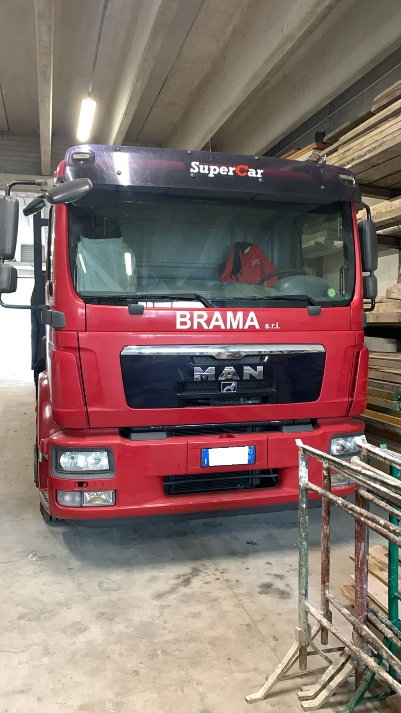 Man 15 САМОСВАЛ С АВТОКРАН МАН  AG  15 N