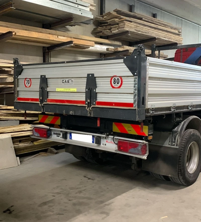 Man 15 САМОСВАЛ С АВТОКРАН МАН  AG  15 N, снимка 4 - Камиони - 52575844