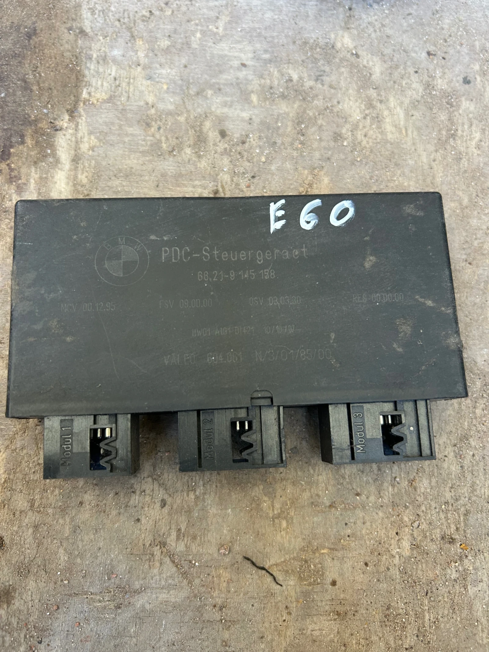 66.21-9145158 модул парктроник BMW E60,E70