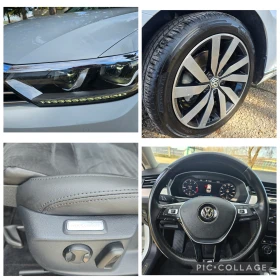 VW Passat 2.0TDI-EВРО 6В--АВТОМАТИК-ПАНОРАМА-ЛЕД ФАРОВЕ, снимка 16