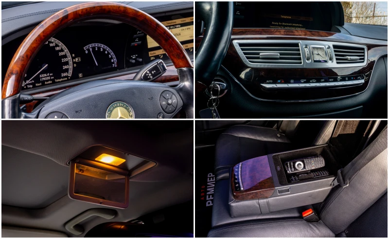 Mercedes-Benz S 500 Long-КАТО НОВА-ГАРАНЦИЯ!, снимка 13 - Автомобили и джипове - 52828261