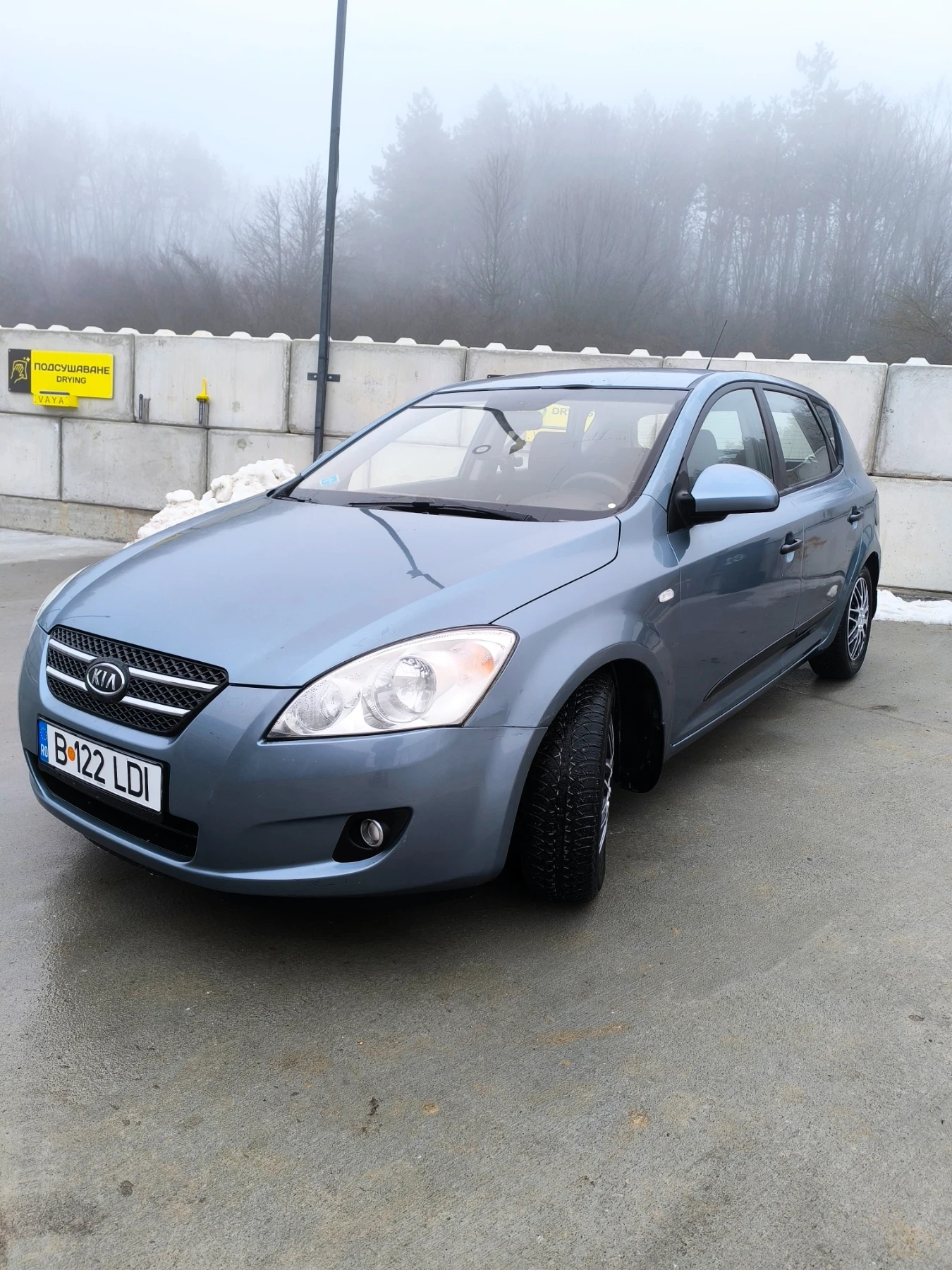 Kia Ceed 1, 4 бен/газ реялни 135000км, обслужен, надежден 