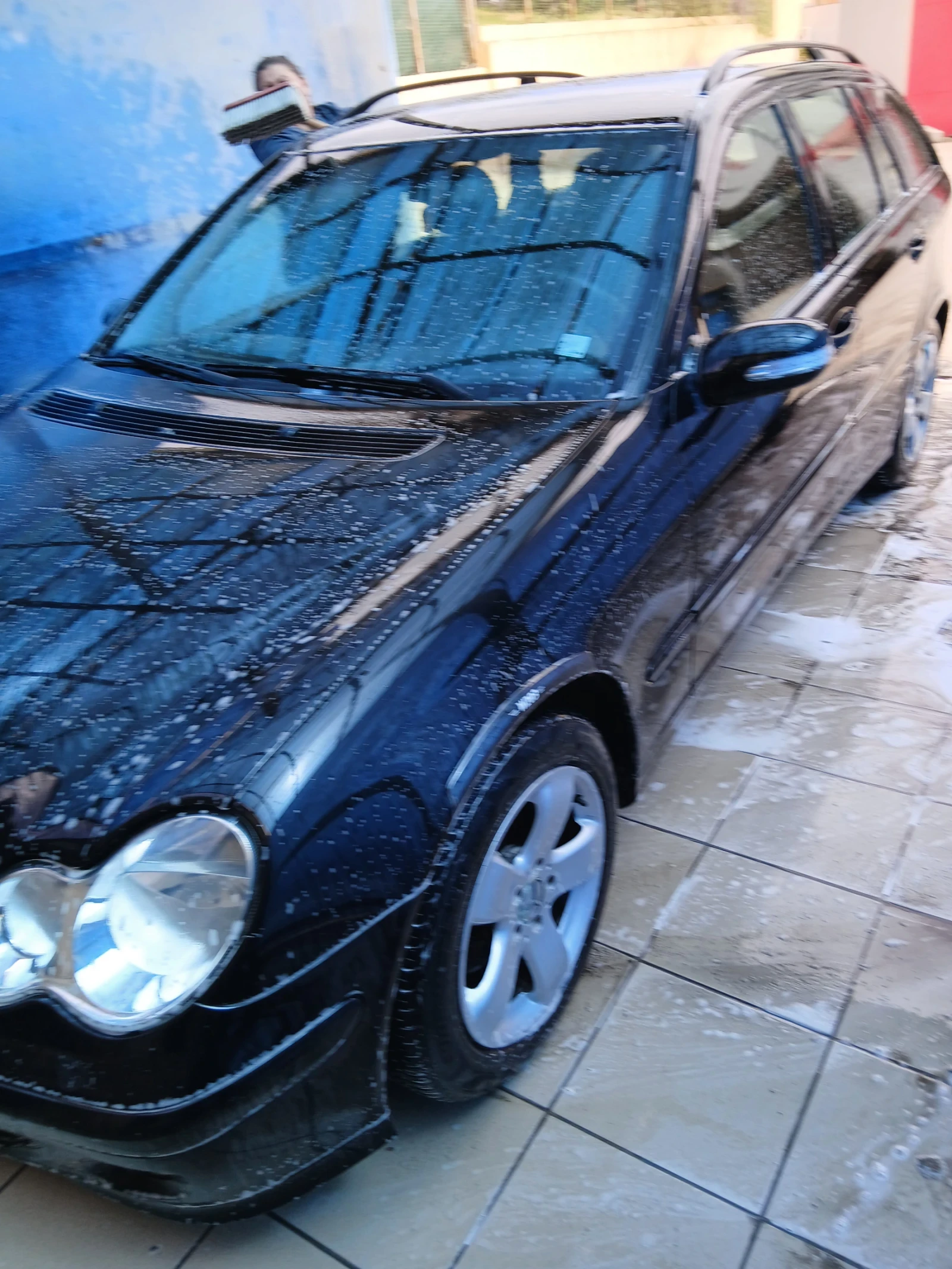 Mercedes-Benz C 200 2.2 дизел , снимка 7 - Автомобили и джипове - 54799115