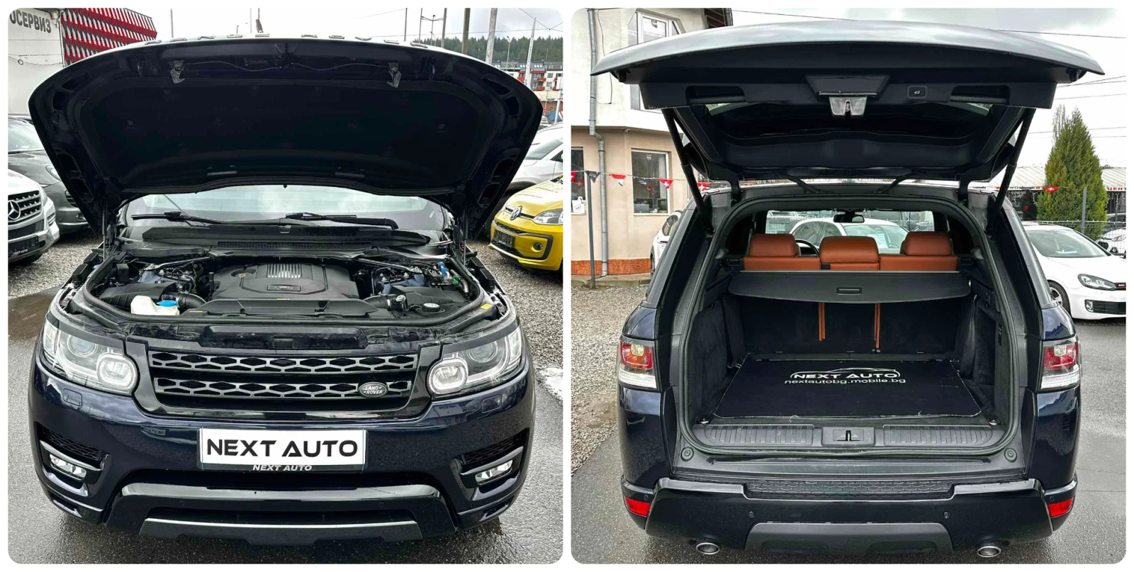 Land Rover Range Rover Sport 3.0D 306HP PANO CAMERA BLIND SPOT, снимка 15 - Автомобили и джипове - 54088819