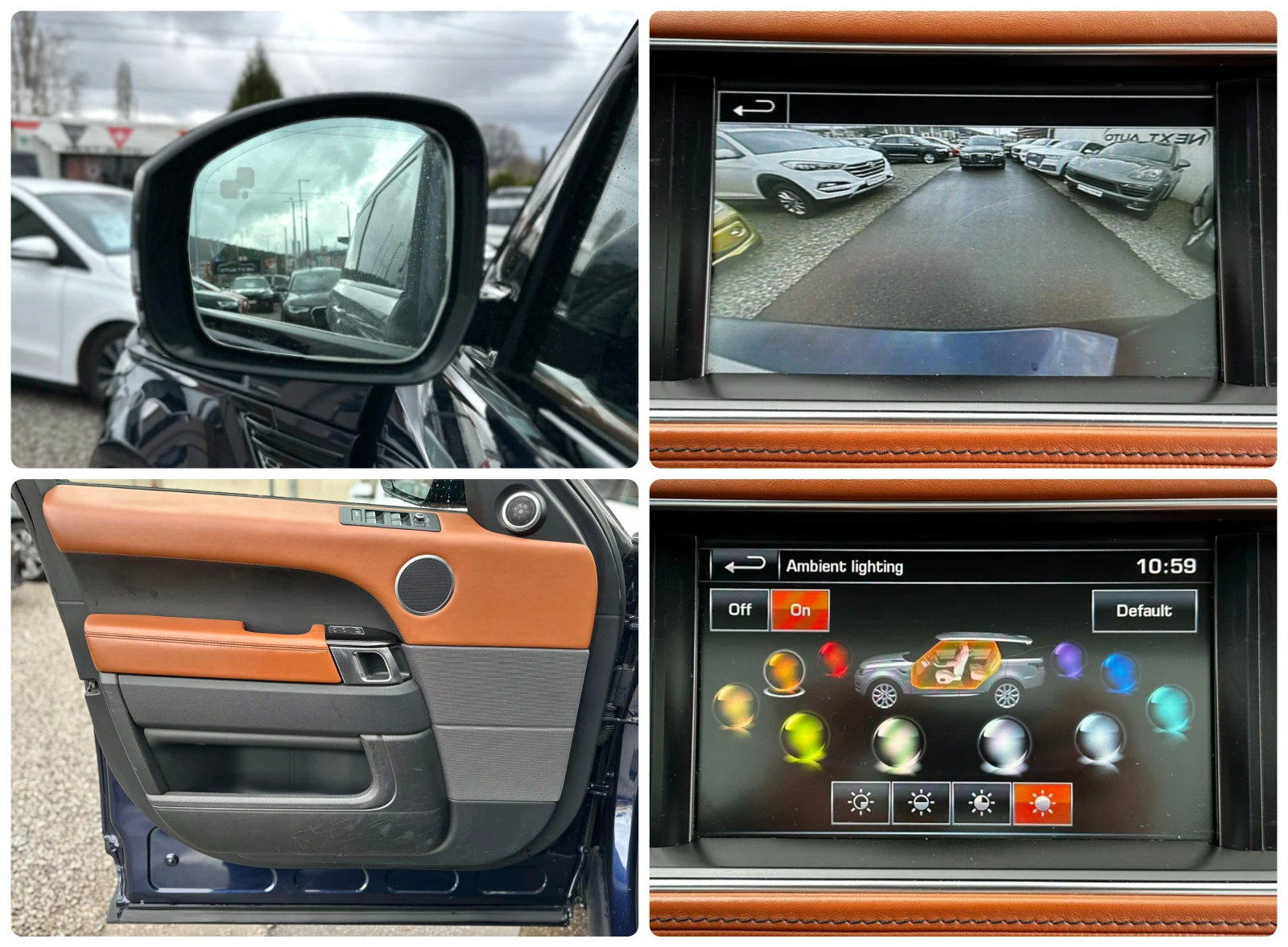 Land Rover Range Rover Sport 3.0D 306HP PANO CAMERA BLIND SPOT, снимка 14 - Автомобили и джипове - 54088819