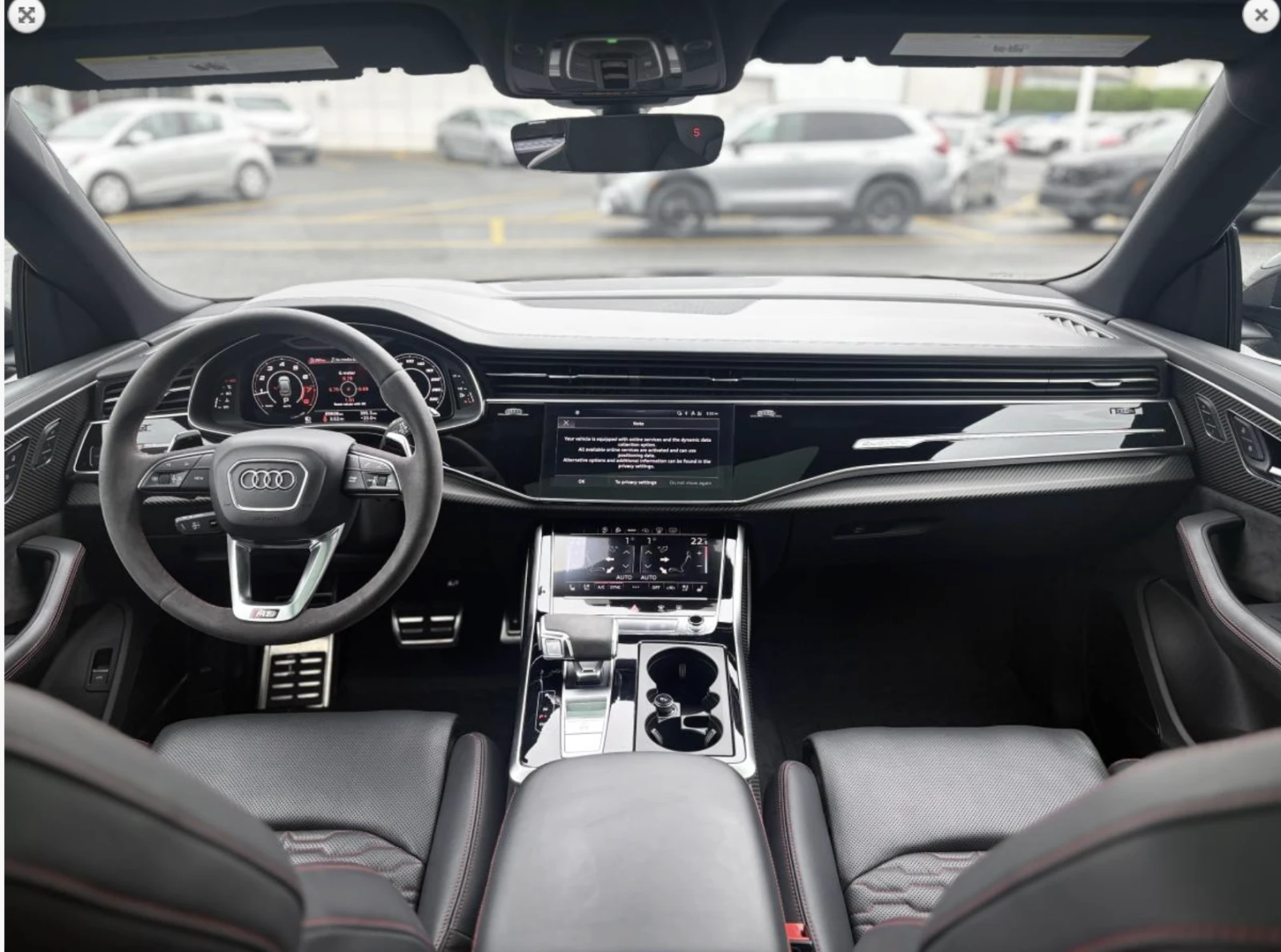 Audi RSQ8 BANG* OLUFSEN* ДИСТРОНИК* ОБДУХВАНЕ* 360КАМЕРА* , снимка 7 - Автомобили и джипове - 55979125