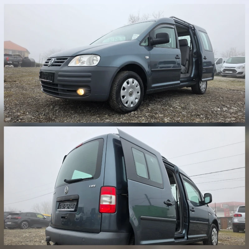 VW Caddy 1.9tdi life, снимка 5 - Автомобили и джипове - 53012051